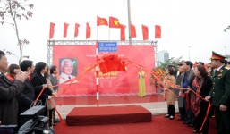 Hà Nội gắn biển đường, phố mang tên 3 danh nhân họ Võ